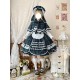 Miss Point Plaid Petal Rabbit JSK(Reservation/2 Colours/Full Payment Without Shipping)